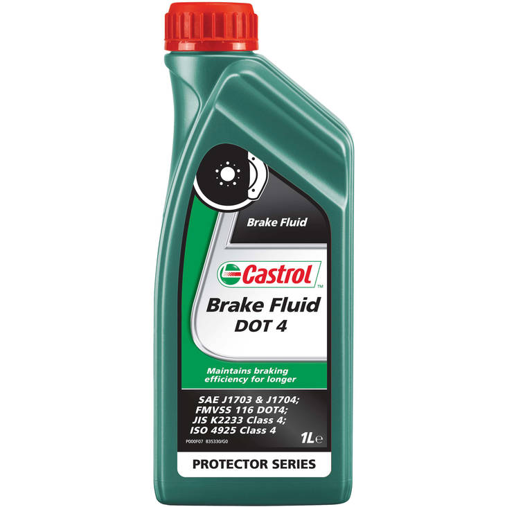 Castrol Brake Fluid DOT 4 1 L - Jarrunesteet - 55-458-001 - 1