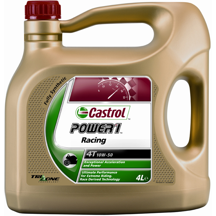 Castrol Power 1 Racing 4T 10W-50 - 4-T öljyt - 55-400-001 - 1