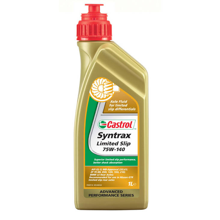 Castrol Syntrax Limited Slip 75W-140 1L (SAF-XJ) - Vaihteistoöljyt - 55-448-001 - 1