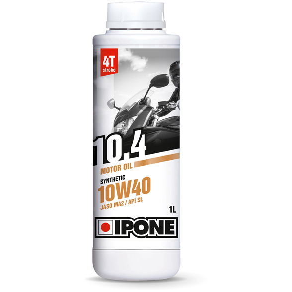 Ipone 10.4 10W40 semi-synt. 1L - 4-T öljyt - 55-120-1 - 1