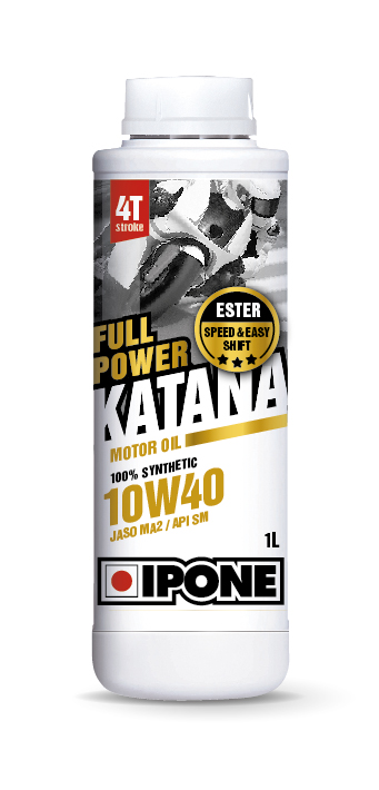 Ipone Full Power Katana 10W40 100% synt. 1L - 4-T öljyt - 55-201-1 - 2