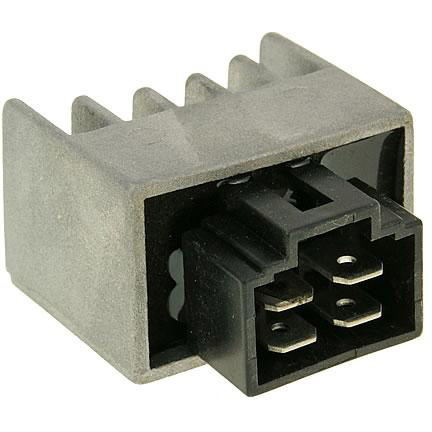 Jännitteensäädin, 2-riv. 4-liit., Minarelli Vaaka, MBK / Yamaha - Jännitteensäätimet - 303-0101 - 1