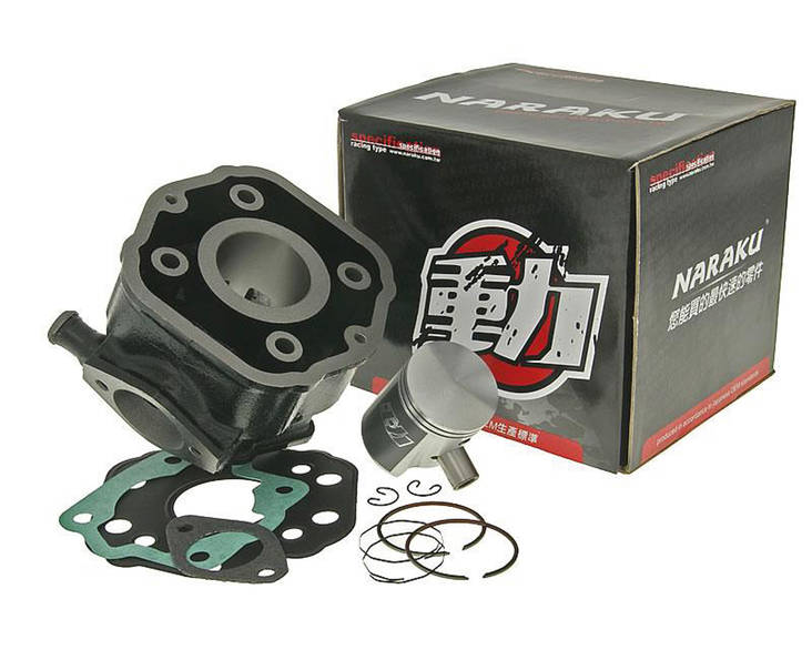 Naraku Sylinterisarja, 50cc, Derbi Senda -05 - Sylinterit ja kannet - 301-1111 - 1