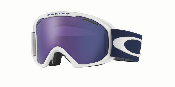 Oakley Goggles O2 XL Matte White Violet Iridium - Ajolasit - 670-0007-1 - 1