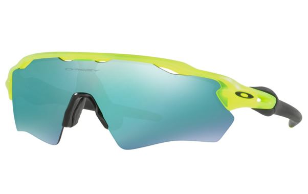 *Oakley Sunglasses Radar EV XS Path Uranium w/Jade Iridium - Aurinkolasit - 672-9001-0231 - 1
