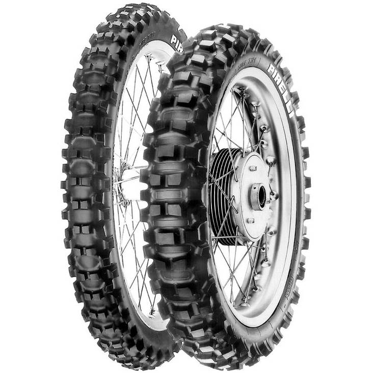 PIRELLI Scorpion Xc Mid Hard 120/100 - 18 M/C 68M M+S R - Renkaat - 53-17681 - 1