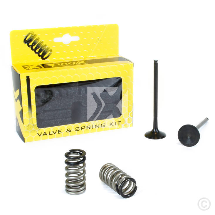 ProX Steel Exhaust Valve/Spring Kit KTM250SX-F/EXC-F '08-12 - Venttiilit - 400-28-SES6329-1 - 1