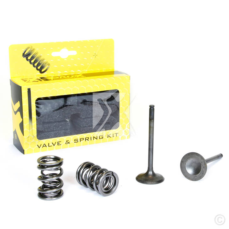 ProX Steel Exhaust Valve/Spring Kit KX450F '06-08 + KFX450R - Venttiilit - 400-28-SES4406-1 - 1