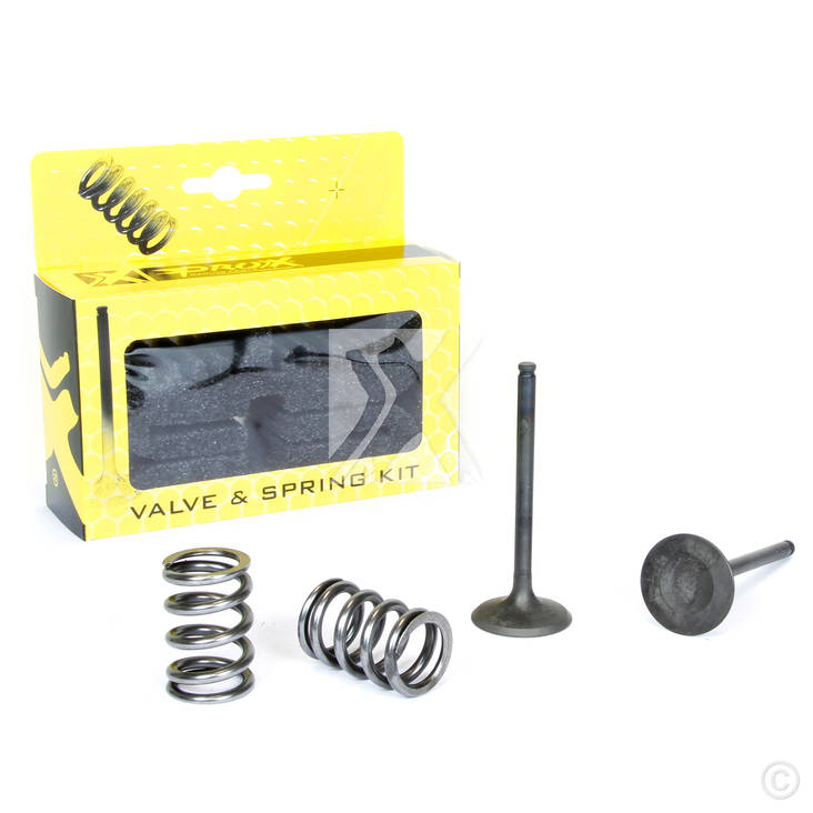 ProX Steel Exhaust Valve/Spring Kit RM-Z450 '08-16 + RMX450Z - Venttiilit - 400-28-SES3408-1 - 1