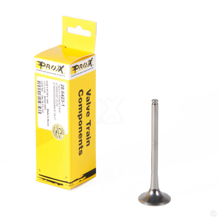 ProX Titanium Exhaust Valve KTM450SX'03-06+450/525/560SM-R ' - Venttiilit - 400-28-6423-1 - 1