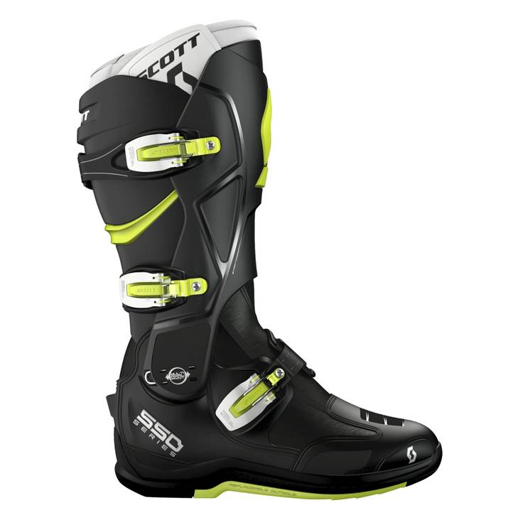 Scott Boot MX 550 musta/vihreä 41 - Kengät - 621-6026-41 - 1