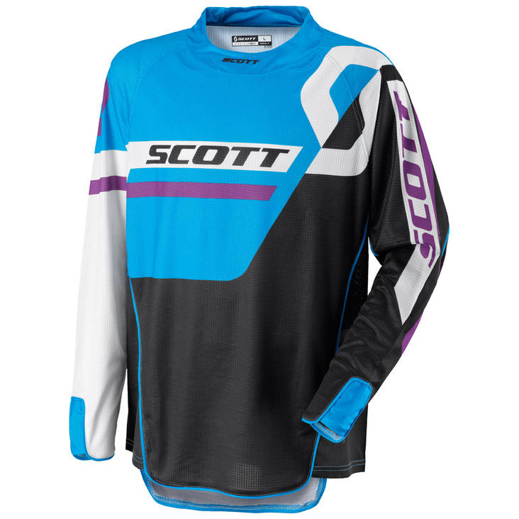 Scott ajopaita 450 Track musta/sin S - Paidat - 621-5102-1 - 1