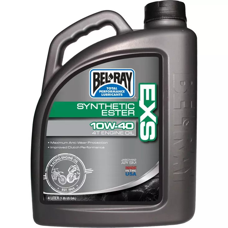 Bel-Ray EXS Full Synthetic Ester 4T Engine Oil 10W-40 1L - 4-T öljyt - 55-931-001 - 1
