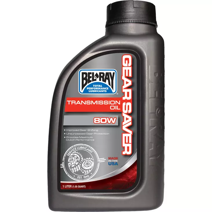 Bel-Ray Gear Saver 80W Transmission Oil 1L - Vaihteistoöljyt - 55-830-001 - 1