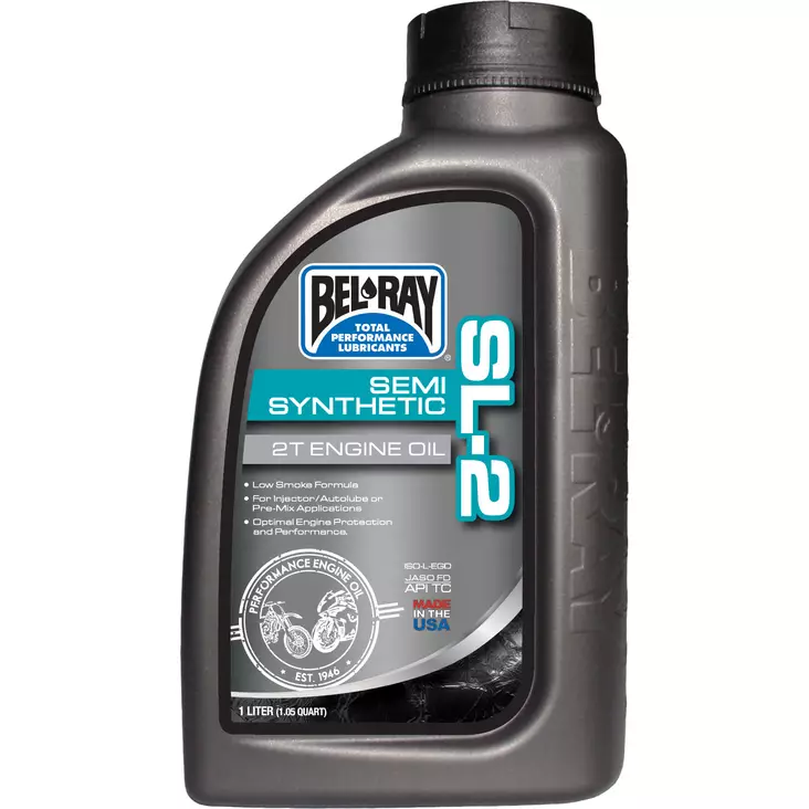 Bel-Ray SL-2 Semi-Synthetic 2T Engine Oil 1L - 2-T öljyt - 55-824-001 - 1