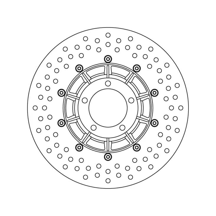 Brembo Serie Oro jarrulevy - Jarrulevyt - 232-68B407B1 - 1