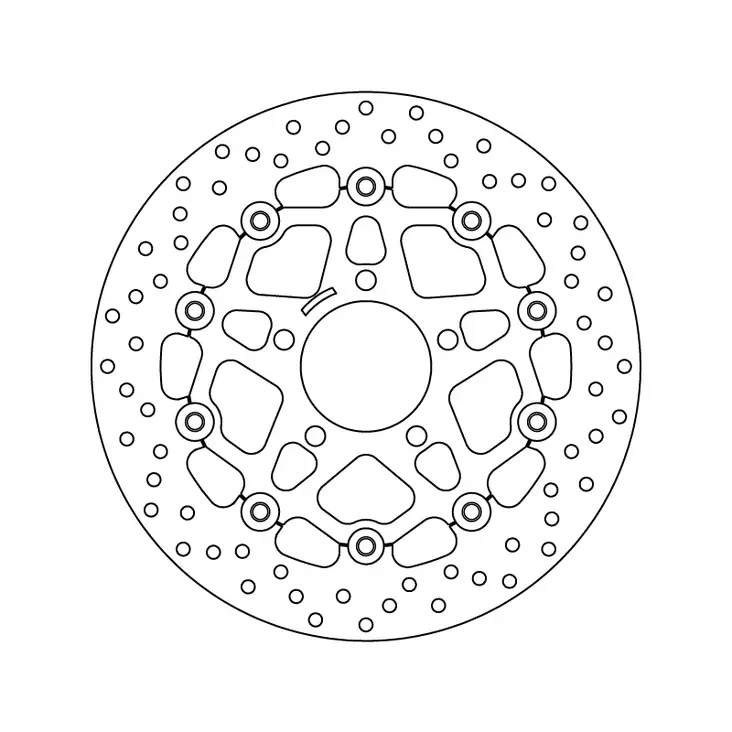 Brembo Serie Oro jarrulevy kelluva - Jarrulevyt - 232-78B40821 - 1