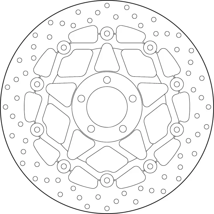 Brembo Serie Oro jarrulevy kelluva - Jarrulevyt - 232-78B408A1 - 2