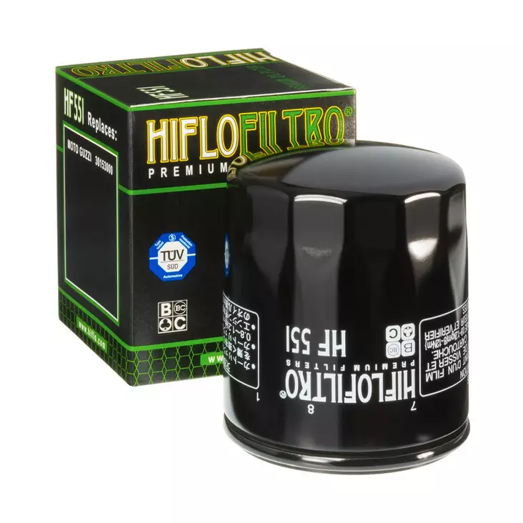 HiFlo öljynsuodatin HF551 - Öljynsuodattimet - 20-HF551 - 1