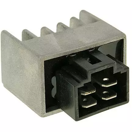 Jännitteensäädin, 2-riv. 4-liit., Minarelli Vaaka, MBK / Yamaha - Jännitteensäätimet - 303-0101 - 1