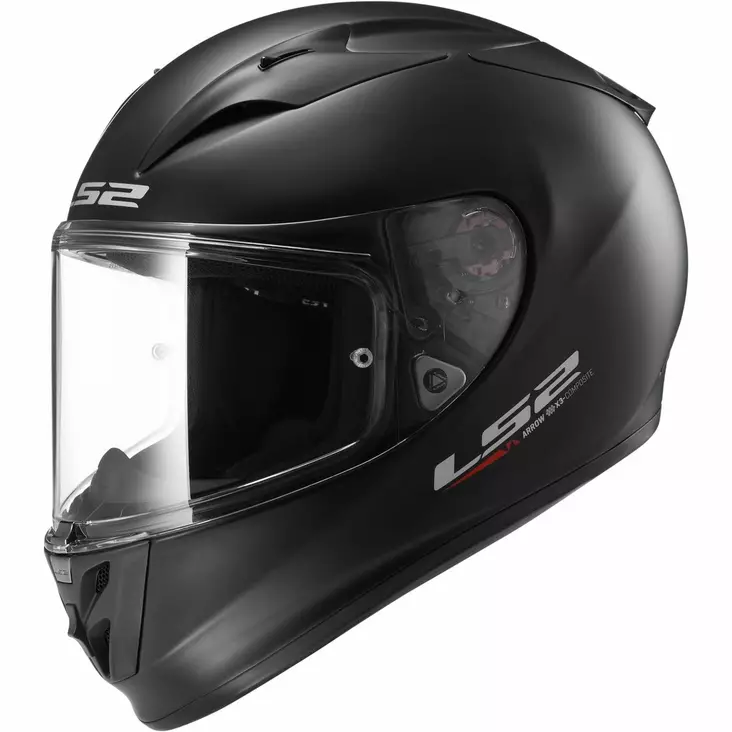 LS2 Kypärä FF323 Solid mattamusta - Umpikypärät - 636-6001-1 - 1