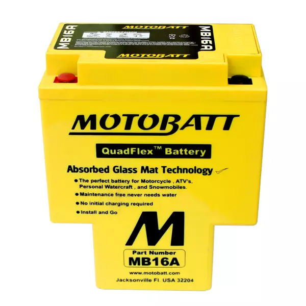 Motobatt akku, MB16A - Akut - 14-521 - 1