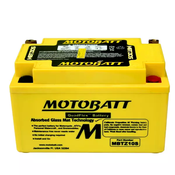 Motobatt akku, MBTZ10S - Akut - 14-511 - 1