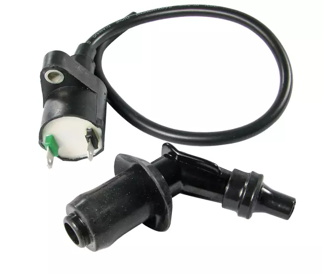 Sytytyspuola, 2-liitimellä, Yleismalli, Kiina-skootterit / Keeway / Kymco / Peug - Sytytyspuolat - 303-0241 - 1