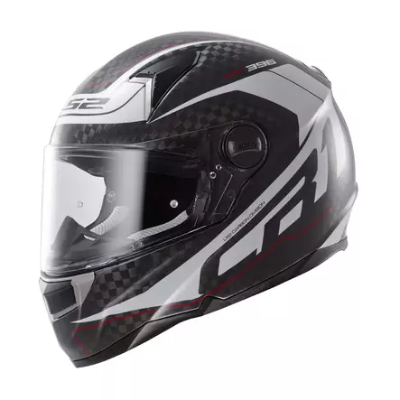 LS2 kypärä FF396 CR1 DIABLO valkoinen carbon M - Umpikypärät - 636-5003-2 - 1