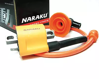 Naraku Sytytyspuola Racing, 1-liitimellä, Yleismalli, Aprilia / PGO / Yamaha - Sytytyspuolat - 303-0242 - 1