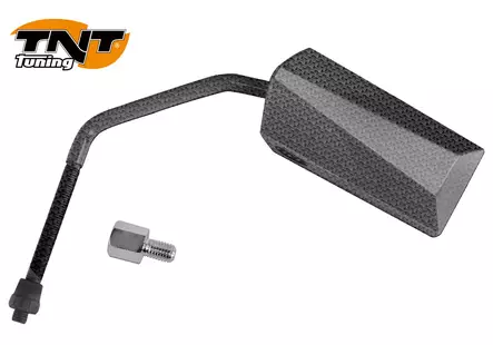 TNT Peili, F-11 EVO, Matta Carbon-kuvio, Oikea / Vasen, M8 oikea ( M8 vasen) - Peilit - 306-4920-12 - 1