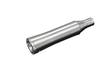 Highway Hawk muffler, stainless BRUSHED 57mm - Pakoputket 4-T - 561-65-802 - 3