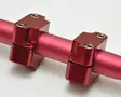 Psychic Kiinnikkeet 28,6mm Red - Ohjaustangot ja tarvikkeet - 38-0033-2 - 1