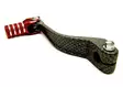 Tec-X Vaihdepoljin, Carbon-kuvio/Punainen, Derbi Senda / Aprilia RX,SX 06- / Gi - Polkimet ja jalkatapit - 306-4023-2 - 1