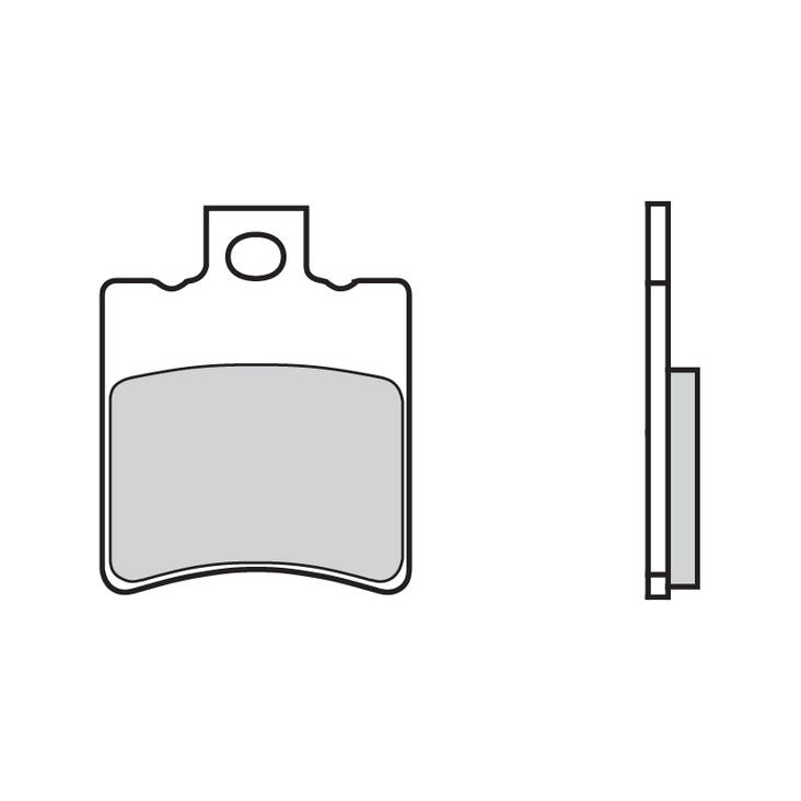 Brembo Jarrupalat Carbon-Ceramic - Jarrupalat - 231-07002 - 1