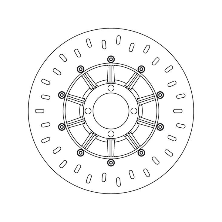 Brembo Serie Oro jarrulevy - Jarrulevyt - 232-68B407D2 - 1