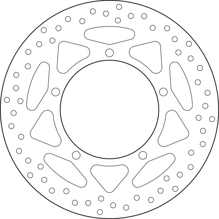 *Brembo Serie Oro jarrulevy - Jarrulevyt - 232-68B407L2 - 1