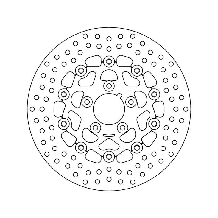 Brembo Serie Oro jarrulevy kelluva - Jarrulevyt - 232-78B40822 - 1
