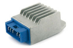 Jännitteensäädin, 1-riv. 5-liit., Derbi Senda 00-04 / Gilera RCR,SMT 03-05 - Jännitteensäätimet - 303-0252 - 1