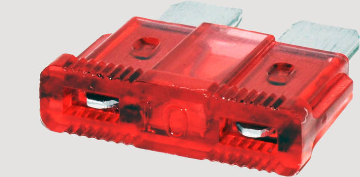 Laattasulake 15A Sininen 10kpl - Sulakkeet ja osat - 9-3-3812 - 1