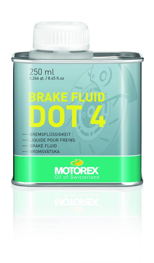 Motorex Brake Fluid Dot 4 250 ml (12) - Jarrunesteet - 552-371-0002 - 1