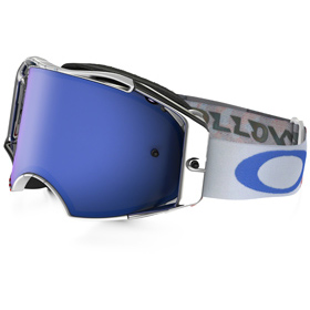 Oakley Airbrake Mx Ryan Villopoto High Octane Red White Blue Black Ice Iridium - Hanskat - 670-0100-2 - 1