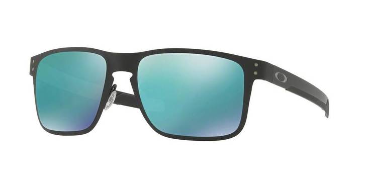 Oakley Sunglasses Holbrook Metal matte positive jade iridium - Aurinkolasit - 672-1046-2 - 2