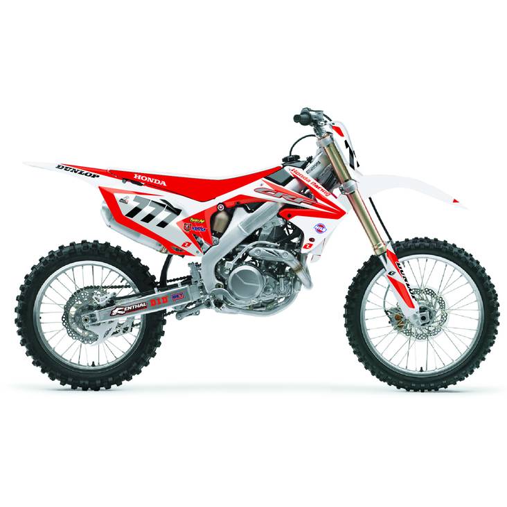 One Honda Team World CRF 250 10-12 graphic kit - Tarrasarjat - 634-9200-2 - 1