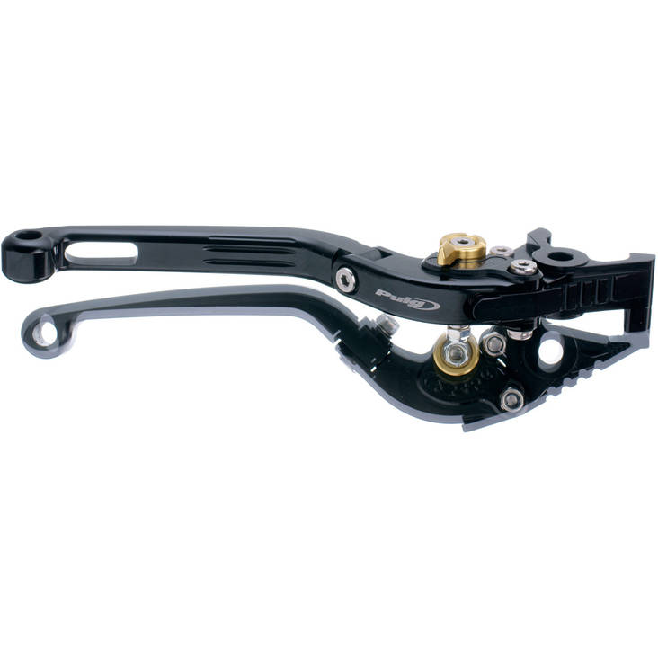 Puig Foldable Clutch Lever 16'C/Black Selector C/Gold - Vivut ja kahvat - 331-5442 - 1