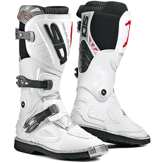 SIDI Stinger lasten MX ajokenkä valkoinen 32 - Kengät - 655-0069-32 - 1