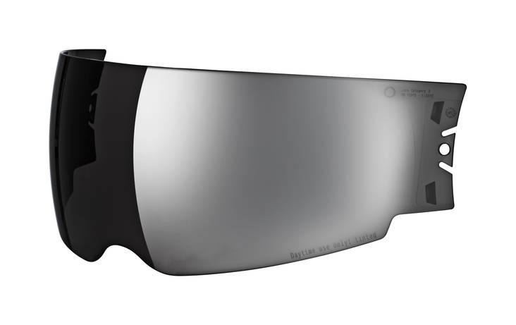 Schuberth M1 (53-63) C4,C3,Basic, Pro, E1, S2 sun visor silver mirrored (60-65) - Varaosat - 511-1405-22-2 - 1