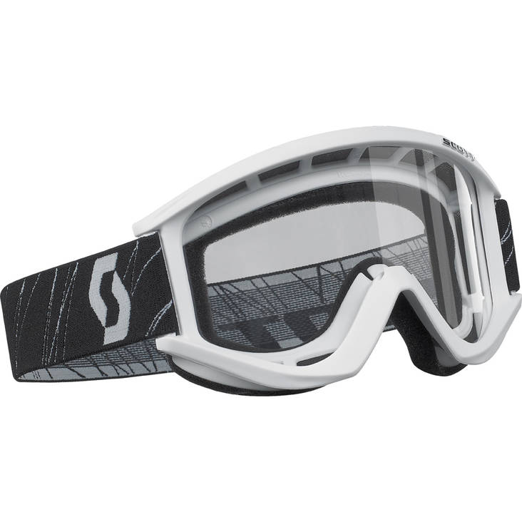 Scott RecoilXi Pro goggle white clear - Hanskat - 620-0087-2 - 1