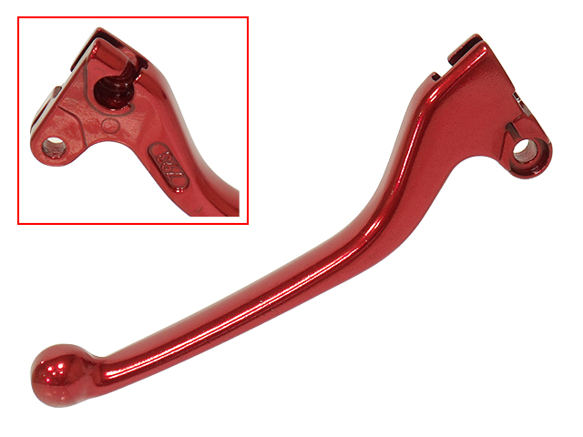 Tec-X Kytkinvipu, Punainen, Aprilia / Derbi / Drac / Gilera / Rieju, 50cc 6-v - Vivut ja kahvat - 307-1005-2 - 3