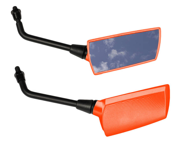 Tec-X Peili, Speed, Punainen, pari M8 - Peilit - 306-4047-2 - 1